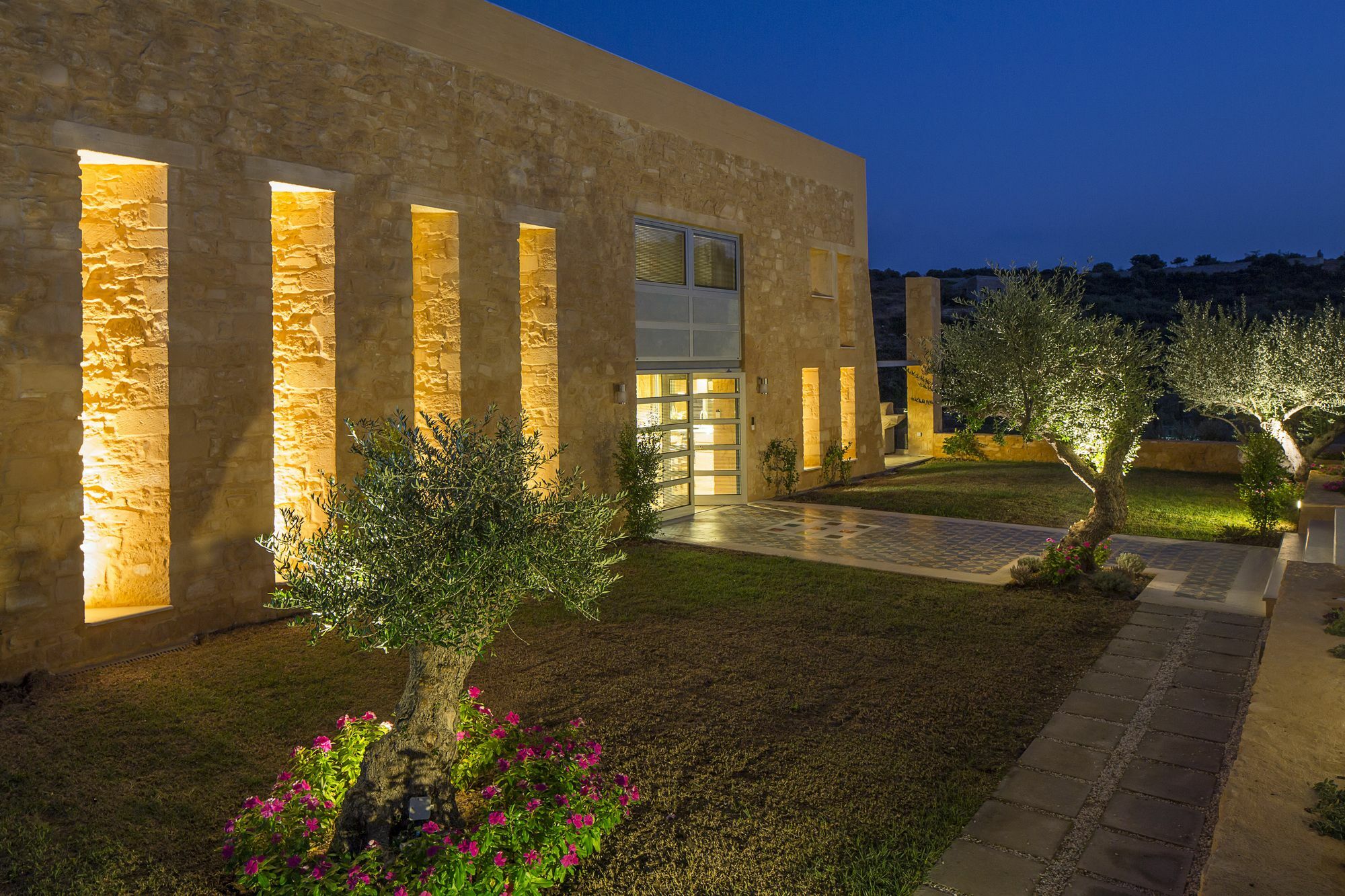 Olea Villas - Infinity Pool, Hot Tub, Sea Views Marathi  Exterior photo